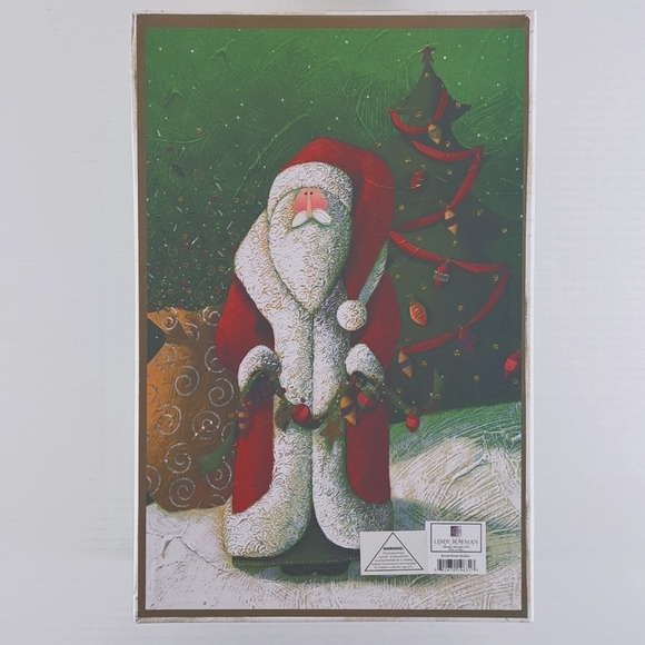 Lot of 2 Lindy Bowman Gift Box Christmas Old Time Santa Red Truck Presents NEW - Picture 4 of 10